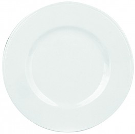 Jídelní talíř bílý Basic
