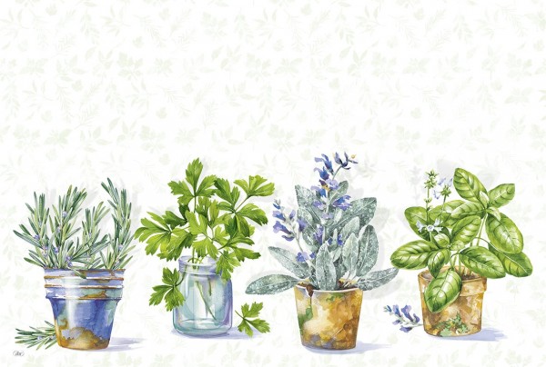 Prostírání Aromatic herbs - Kliknutím zobrazíte detail obrázku.