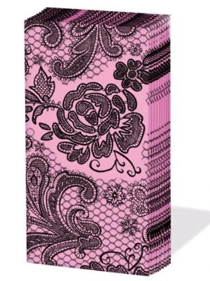 Kapesníčky Lace rosé  - Kliknutím zobrazíte detail obrázku.