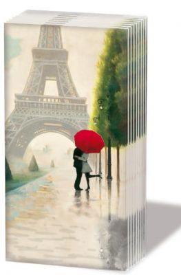 Kapesníčky Paris romance  - Kliknutím zobrazíte detail obrázku.