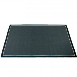 Sisalový koberec 240 x 170 cm černý