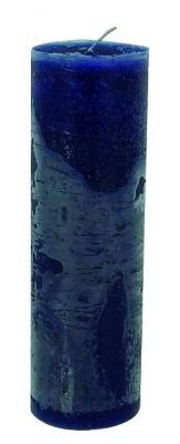 Svíčka Ronald 7 x 25 cm tmavě modrá  - Kliknutím zobrazíte detail obrázku.
