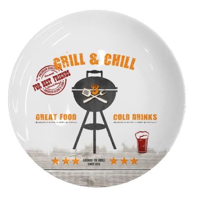 Jídelní talíř Grill & Chill - Kliknutím zobrazíte detail obrázku.