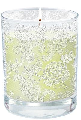 Svíčka Lace Royal limetková - Kliknutím zobrazíte detail obrázku.