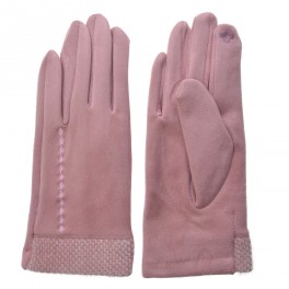 Dámské růžové rukavice Julie