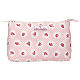 Kosmetická taška Strawberry pale pink