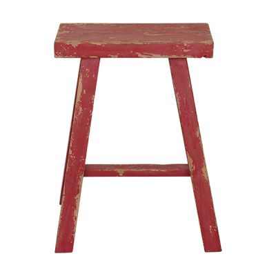 Dřevěná stolička G red 45 cm - Kliknutím zobrazíte detail obrázku.