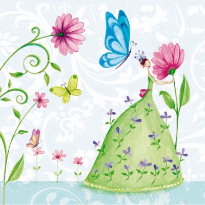 Ubrousky Flower Fairy - Kliknutím zobrazíte detail obrázku.
