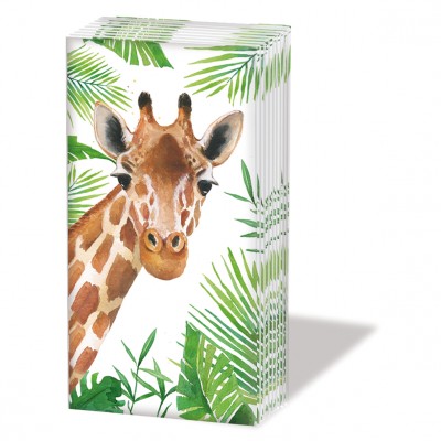 Kapesníčky Tropical Žirafa - Kliknutím zobrazíte detail obrázku.