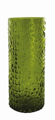 Skleněná váza Rocco olivová  - Kliknutím zobrazíte detail obrázku.