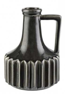 Keramická váza Talia černá S - Kliknutím zobrazíte detail obrázku.