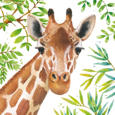 Ubrousky Žirafa - Kliknutím zobrazíte detail obrázku.