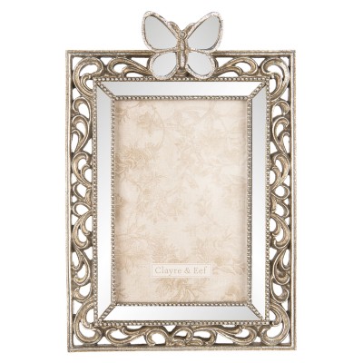 Fotorámeček stříbrný Butterfly mirror 16 x 24 cm - Kliknutím zobrazíte detail obrázku.