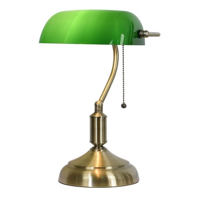 Notářská lampa Banker green - Kliknutím zobrazíte detail obrázku.