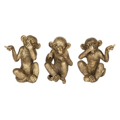Dekorace Tři opice - Kliknutím zobrazíte detail obrázku.