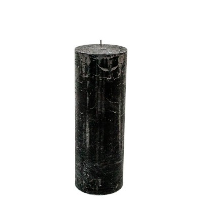 Černá svíčka 7 x 20 cm - Kliknutím zobrazíte detail obrázku.