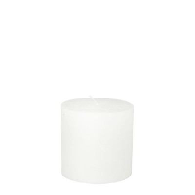 Bílá svíčka 10 x 10 cm - Kliknutím zobrazíte detail obrázku.
