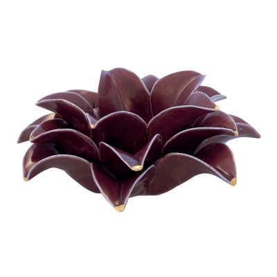 Svícen Lotus fialový M - Kliknutím zobrazíte detail obrázku.