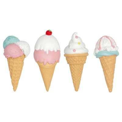 Sada 4 magnetů Ice cream - Kliknutím zobrazíte detail obrázku.