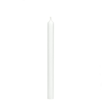 Úzká bílá svíčka 28 cm - Kliknutím zobrazíte detail obrázku.