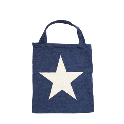 Nákupní taška Star modrá - Kliknutím zobrazíte detail obrázku.