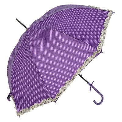 Deštník fialový s volánky Susan - Kliknutím zobrazíte detail obrázku.