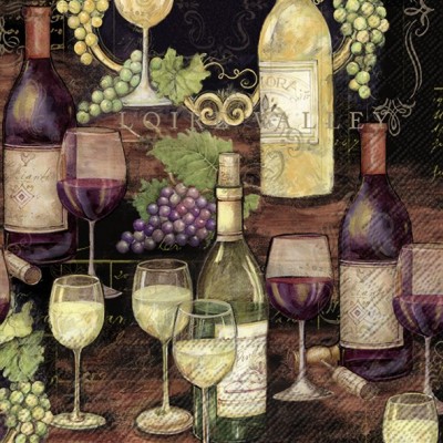 Papírové ubrousky Regal wine - Kliknutím zobrazíte detail obrázku.