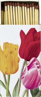Zápalky Tulips white - Kliknutím zobrazíte detail obrázku.