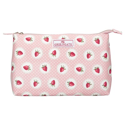 Kosmetická taška Strawberry pale pink - Kliknutím zobrazíte detail obrázku.
