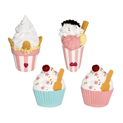 Sada 4 magnetů Ice cream pastel - Kliknutím zobrazíte detail obrázku.