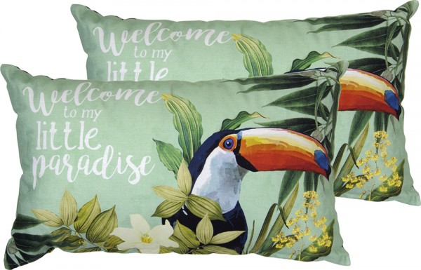 Polštář Toucan in paradise 30 x 50 cm - Kliknutím zobrazíte detail obrázku.