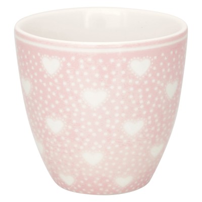 Mini latté šálek Penny pale pink - Kliknutím zobrazíte detail obrázku.