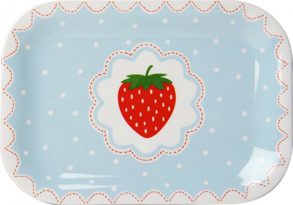 Tácek My little strawberries - Kliknutím zobrazíte detail obrázku.