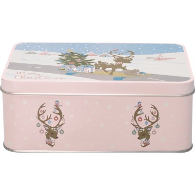 Plechová krabička Bambi pale pink - Kliknutím zobrazíte detail obrázku.