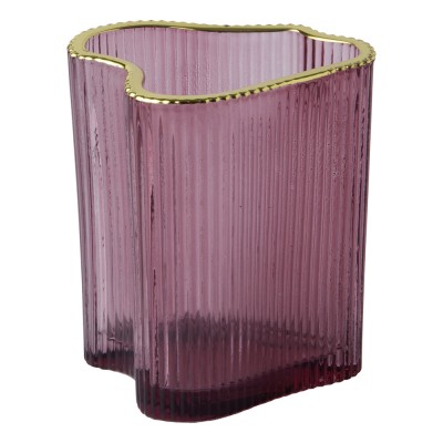 Váza Stripe purple - Kliknutím zobrazíte detail obrázku.